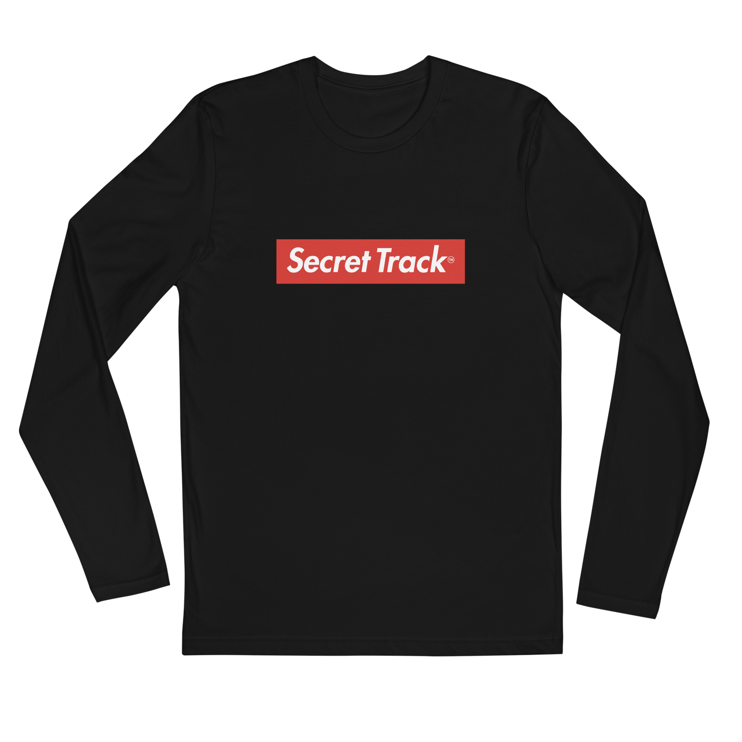 Secret Track Long Sleeve Fitted Crew