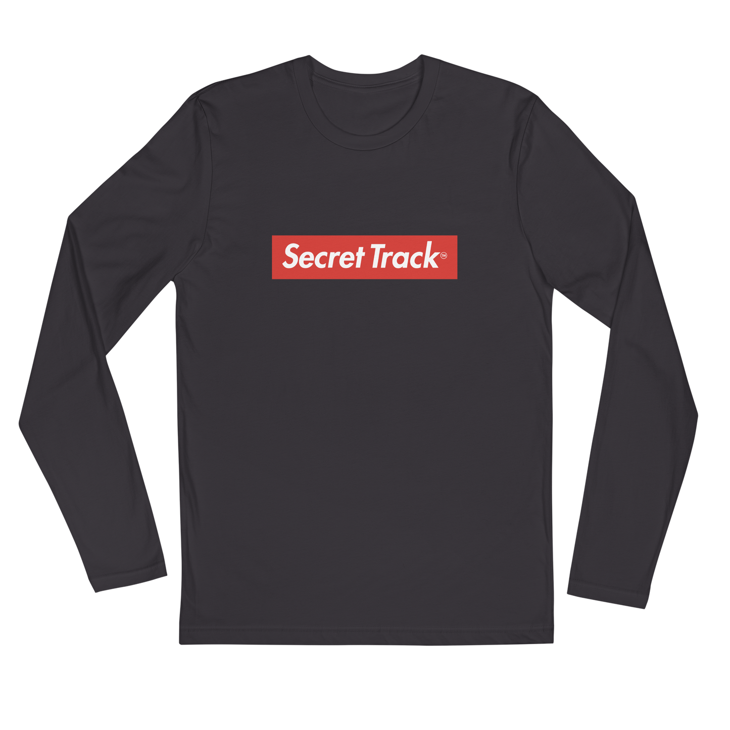 Secret Track Long Sleeve Fitted Crew