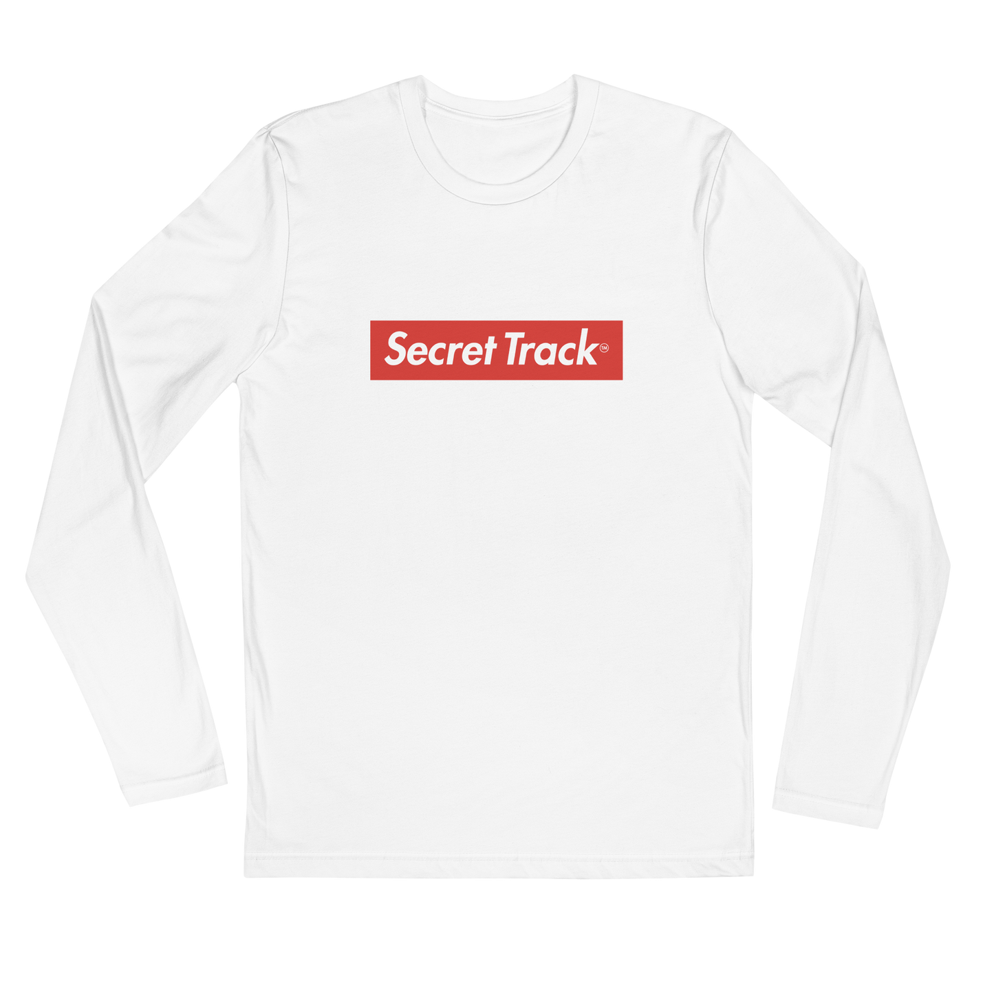 Secret Track Long Sleeve Fitted Crew