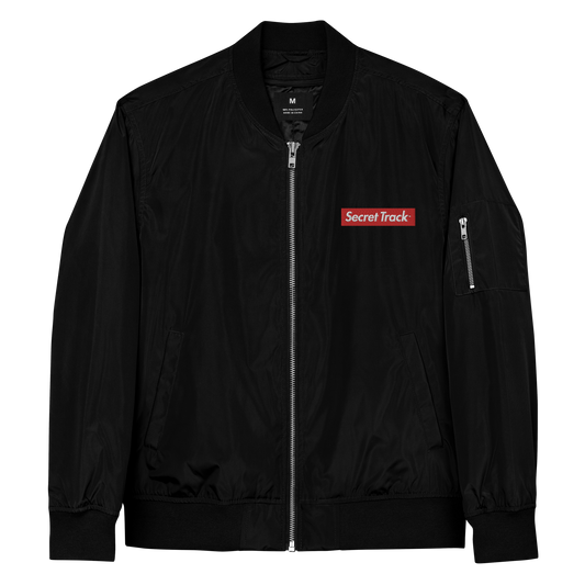 Secret Track Premium recycled bomber jacket